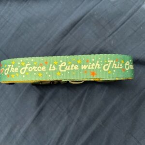 Green Star Wars Dog Collar